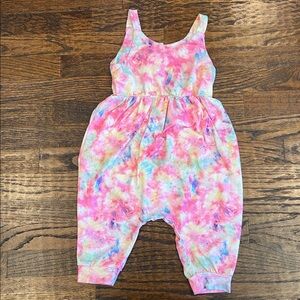 Colorful Tie-Dye Jumpsuit